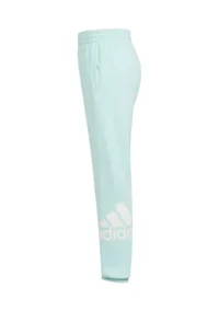 Girls 7-16 Elastic Waistband Essential Sportswear Logo Fleece Joggers