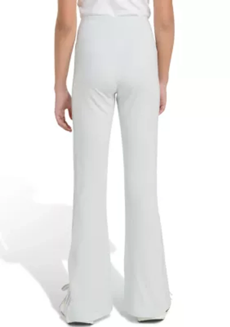 Girls 7-16 Vented Flare Leg Pants