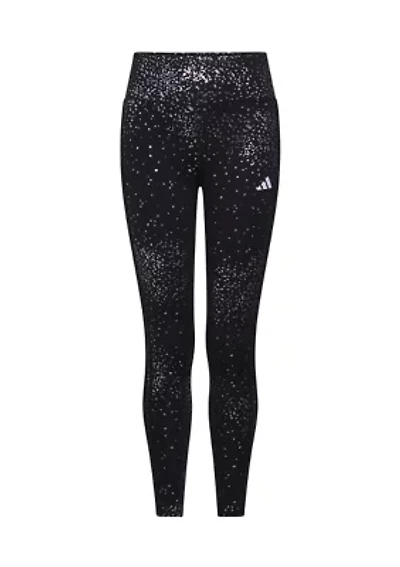 Girls 7-16 Detached Waistband Glam 3 Stripe Cozy Leggings