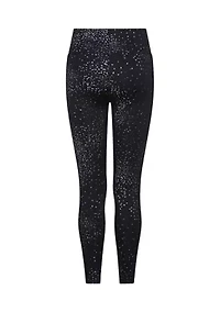 Girls 7-16 Detached Waistband Glam 3 Stripe Cozy Leggings