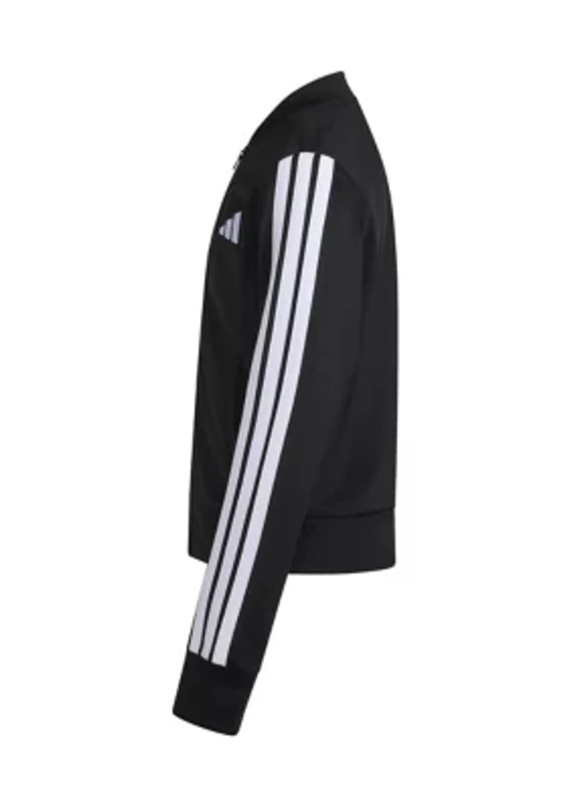 Girls 7-16 Long Sleeve Essential Tricot Bomber Jacket