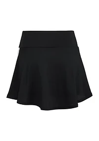 Girls 7-16 Detached Wide Waistband 3 Stripe Flounce Skort