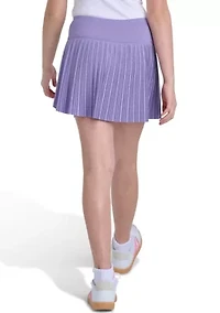 Girls 6" Woven Pleated Skort