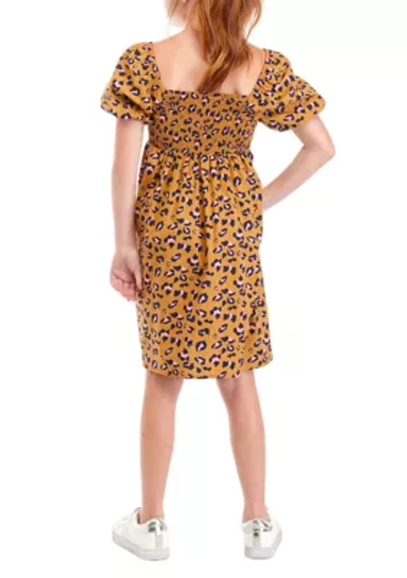 Girls 7-16 Smocked Dress