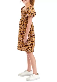 Girls 7-16 Smocked Dress
