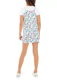 Girls 7-16 Printed Sleeveless Slip Dress