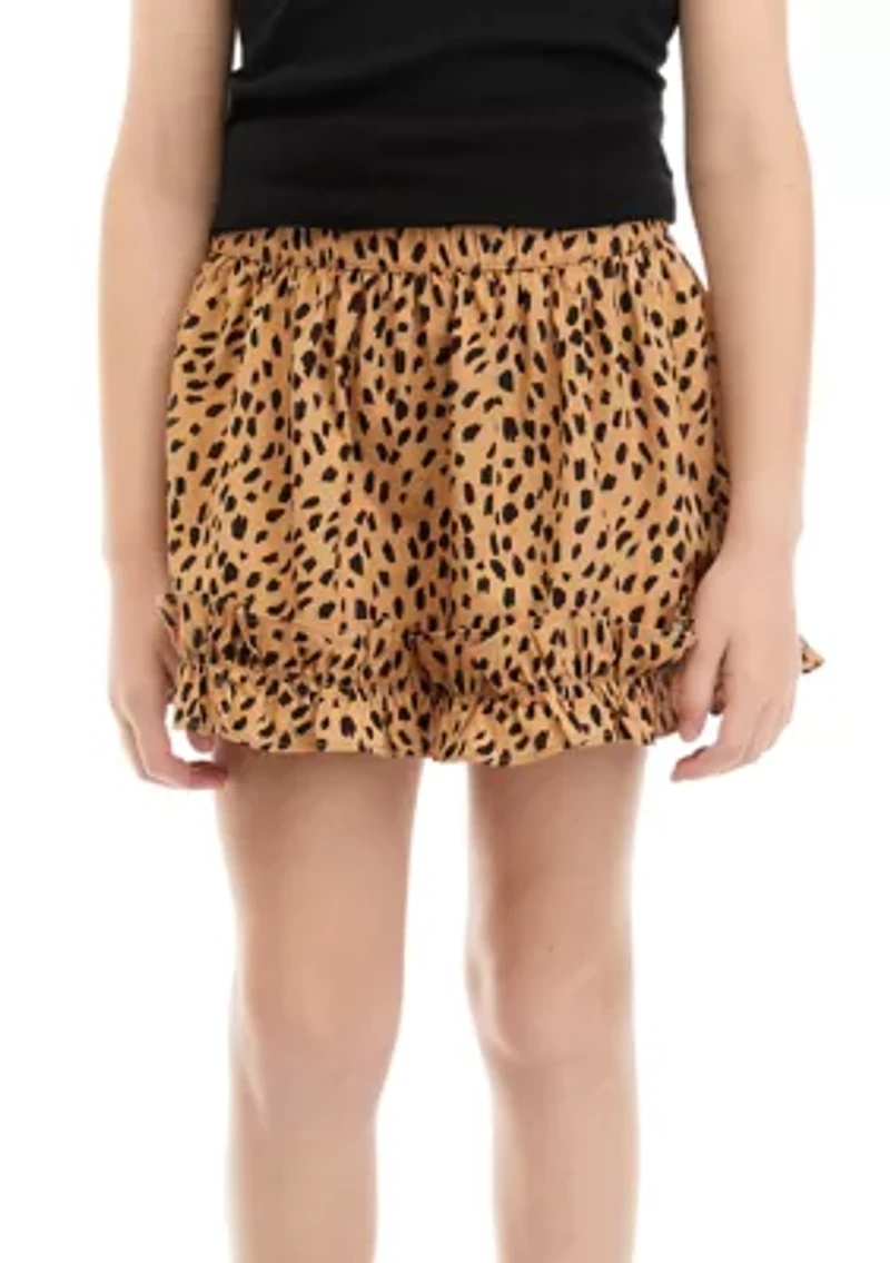 Girls 7-16 Printed Skirt