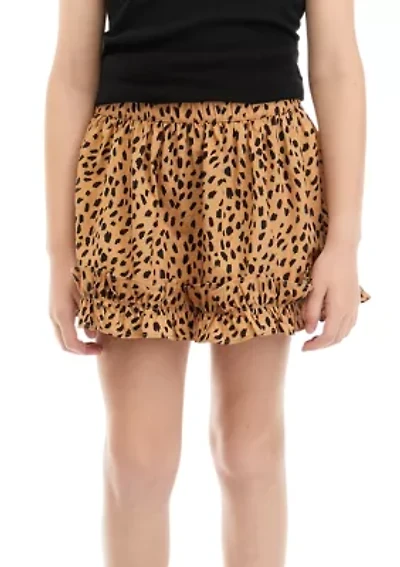 Girls 7-16 Printed Skirt