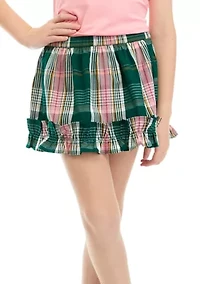 Girls 7-16 Printed Skirt