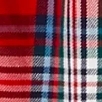 Girls 7-16 Ruffle Button Down Plaid Shirt