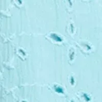 Girls 7-16 Eyelet Ruffle Neck Tank Top