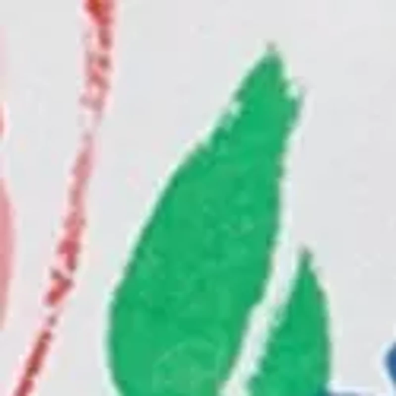 Girls 7-16 Notch Neck Ruffle Printed Tank