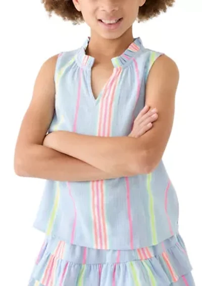 Girls 7-16 Printed Tank Top