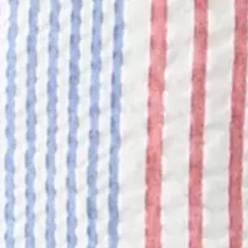 Girls 7-16 Stripe Ruffle Top