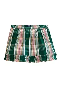 Girls 4-6x Yarn Dyed Skirt