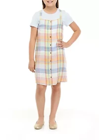 Girls 7-16 T-Shirt Dress