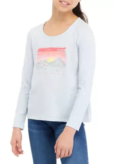 Girls 7-16 Long Sleeve Graphic T-Shirt