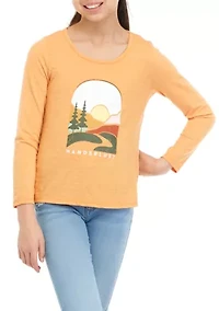 Girls 7-16 Long Sleeve Graphic T-Shirt