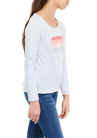 Girls 7-16 Long Sleeve Graphic T-Shirt