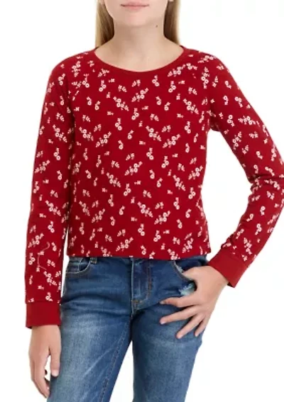 Girls 7-16 Long Sleeve Graphic T-Shirt