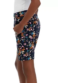 Girls 7-16 Printed Regulation Shorts