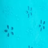 Girls 7-16 Pom Flutter Sleeve Eyelet Dress