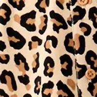 Girls 7-16 Long Sleeve Corduroy Printed Dress