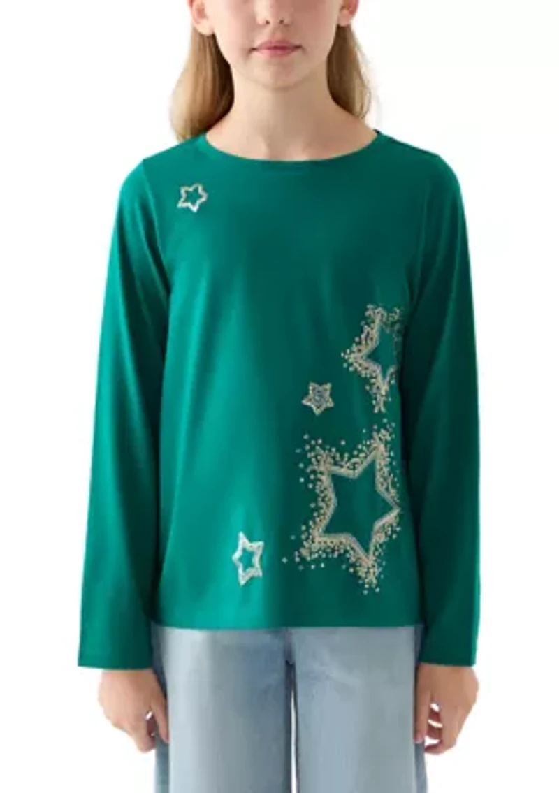 Girls 7-16 Long Sleeve Essential T-Shirt