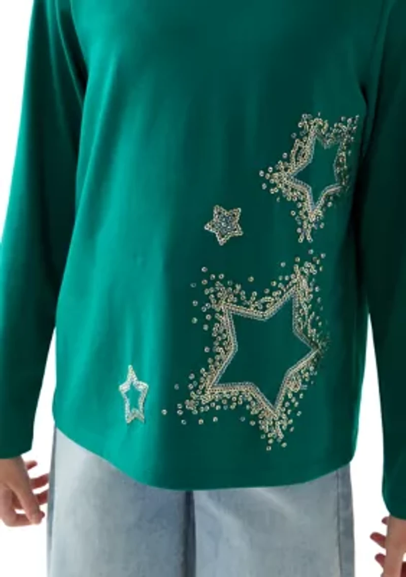 Girls 7-16 Long Sleeve Essential T-Shirt