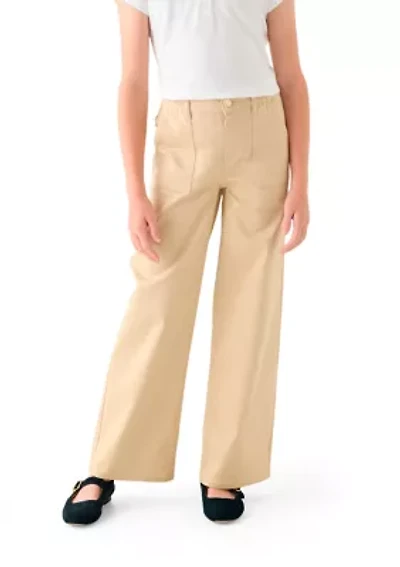 Girls 7-16 Utility Wide Leg Pants