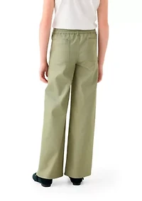 Girls 7-16 Utility Wide Leg Pants