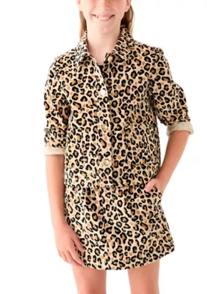 Girls 7-16 Corduroy Jacket