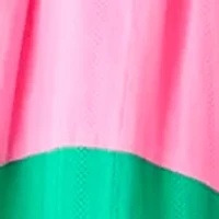 Girls 7-16 Color Blocked Swing Dress