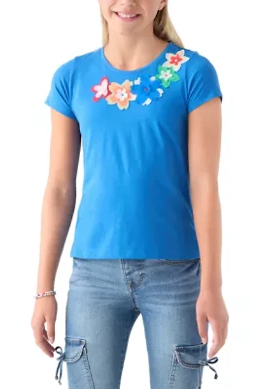 Girls 7-16 Short Sleeve Graphic Essential T-Shirt