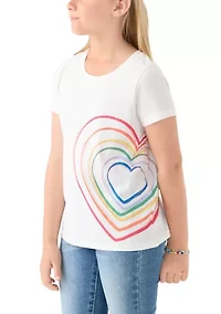 Girls 7-16 Short Sleeve Graphic Essential T-Shirt
