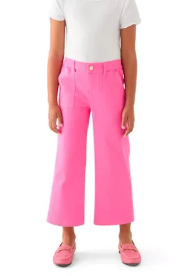 Girls 7-16 Utility Wide Leg Twill Pants