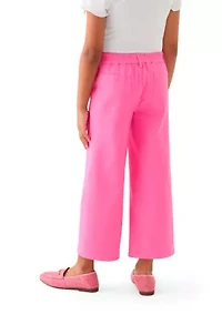 Girls 7-16 Utility Wide Leg Twill Pants