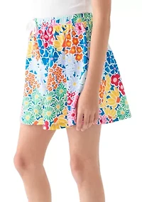Girls 7-16 Printed Knit Skort