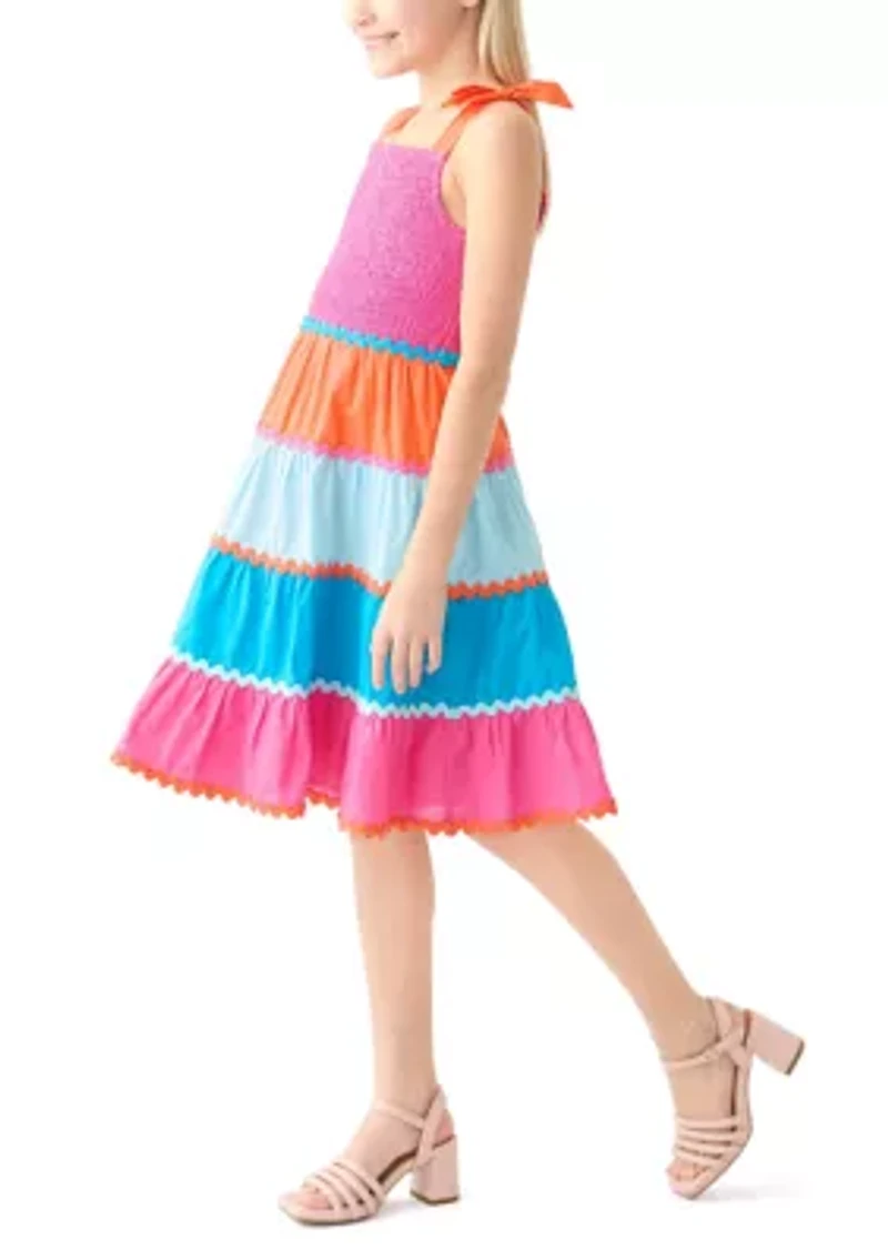 Girls 7-16 Multi Tiered Sundress