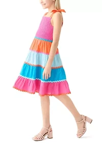 Girls 7-16 Multi Tiered Sundress