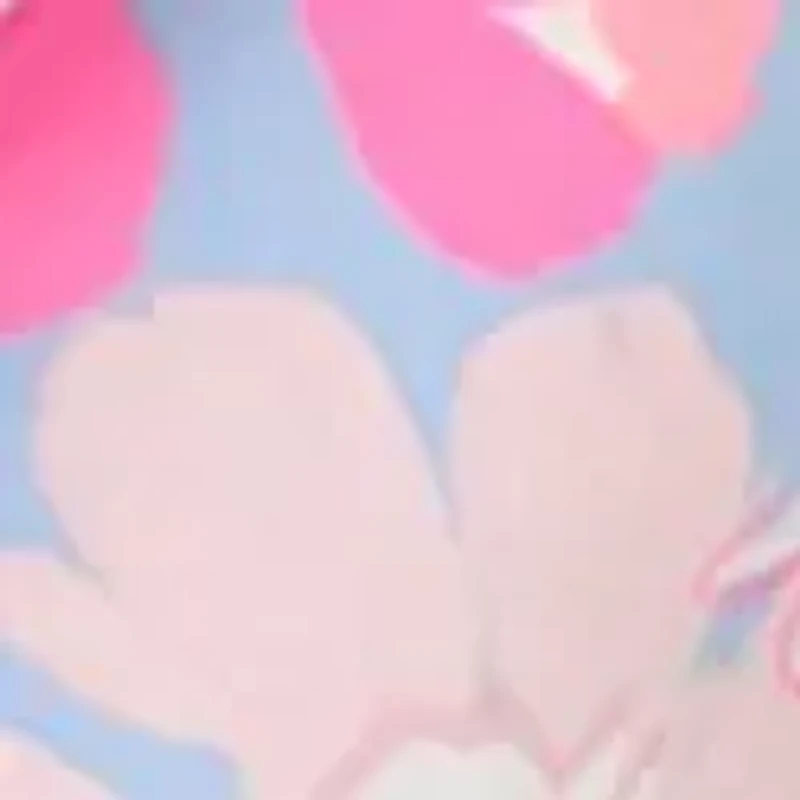 Girls 7-16 Scalloped Twill Printed Shorts