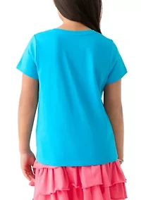 Girls 7-16 Short Sleeve Essential Graphic T-Shirt
