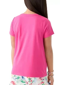 Girls 7-16 Short Sleeve Essential Graphic T-Shirt