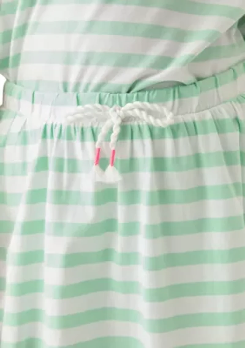 Girls 7-16 Stripe Knit Skort