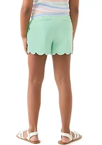 Girls 7-16 Twill Shorts