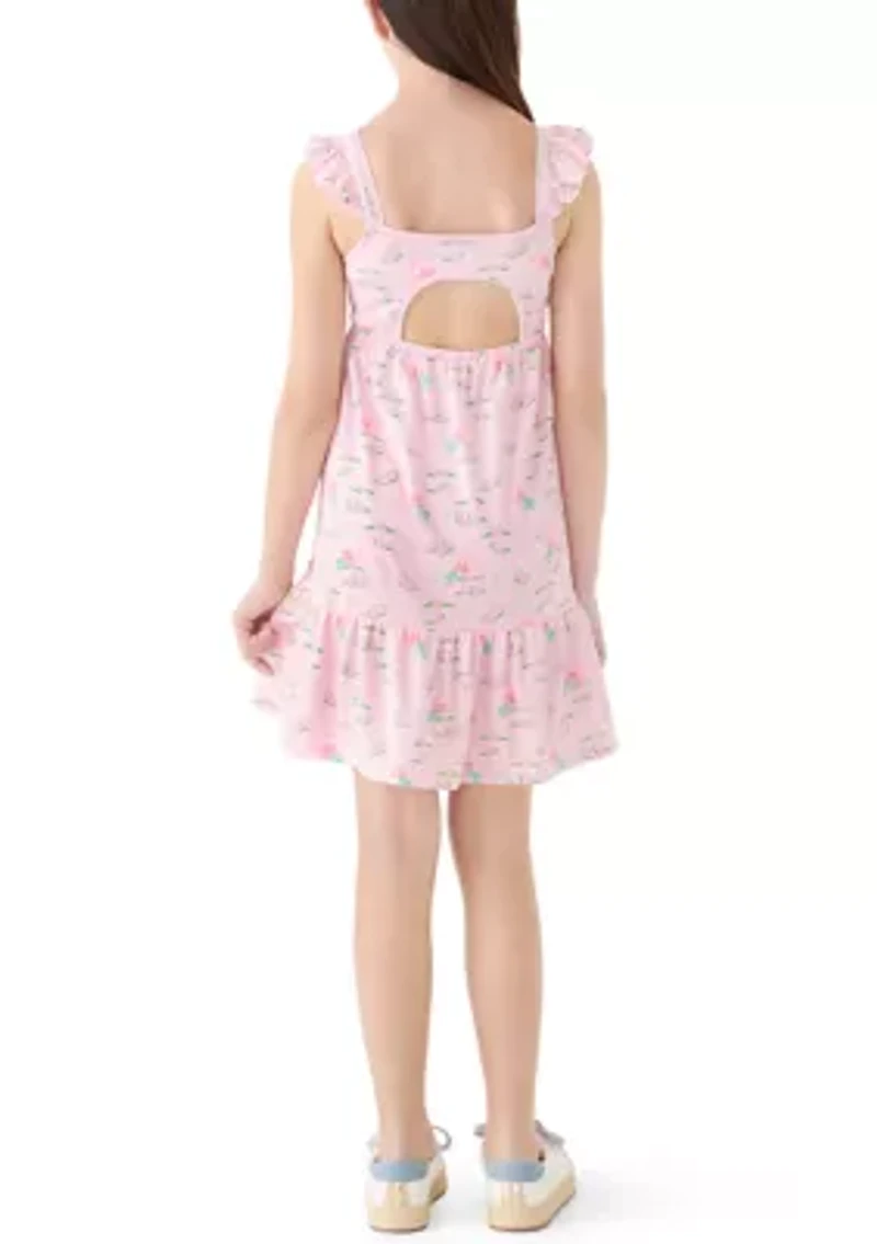 Girls 7-16 Flutter Dress