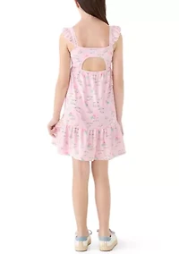 Girls 7-16 Flutter Dress