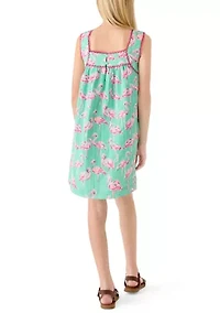 Girls 7-16 Sleeveless Swing Dress