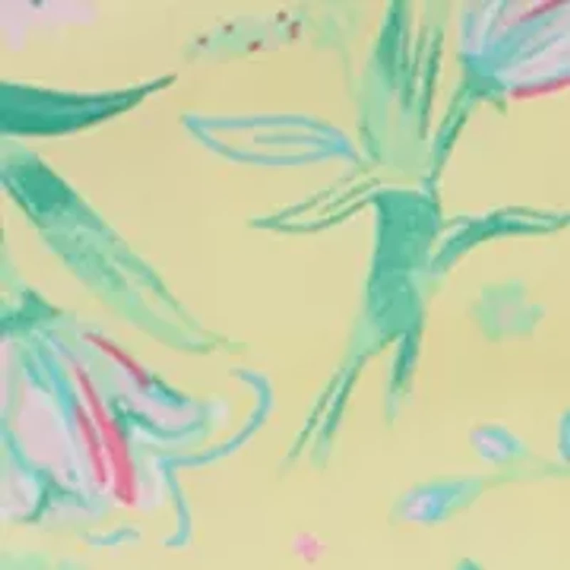 Girls 7-16 Pull-on Scallop Twill Printed Shorts