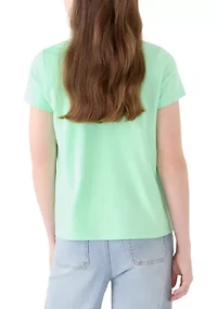 Girls 7-16 Short Sleeve Graphic Essential T-Shirt